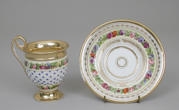 Cup and saucer