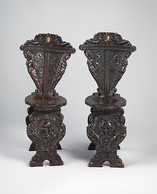 Sgabello (one of a pair)