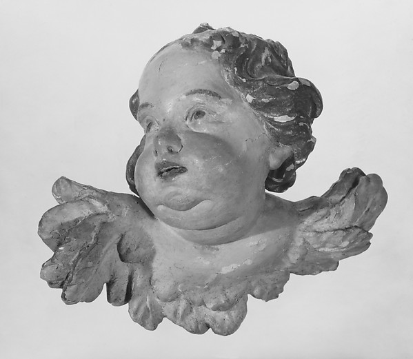 Head of a cherub