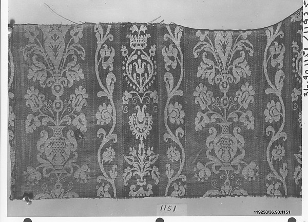Woven silk