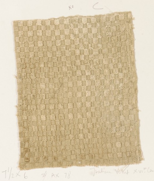 Fragment of velvet