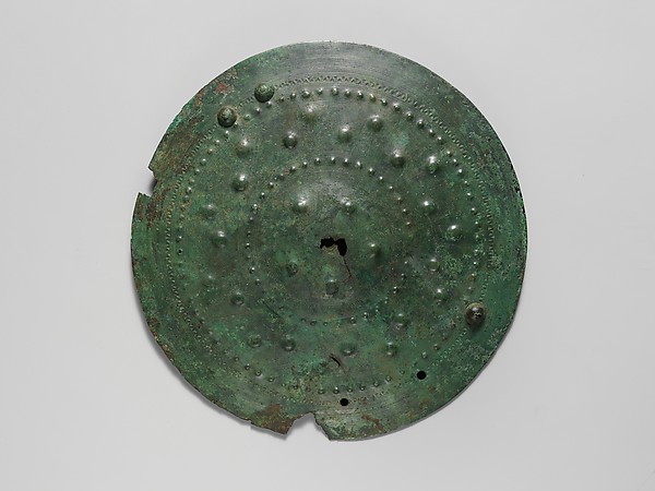 Bronze shield boss
