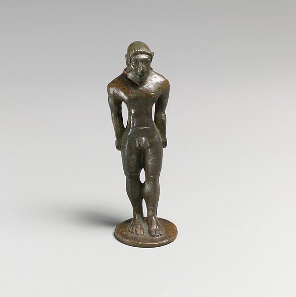 Statuette of a youth