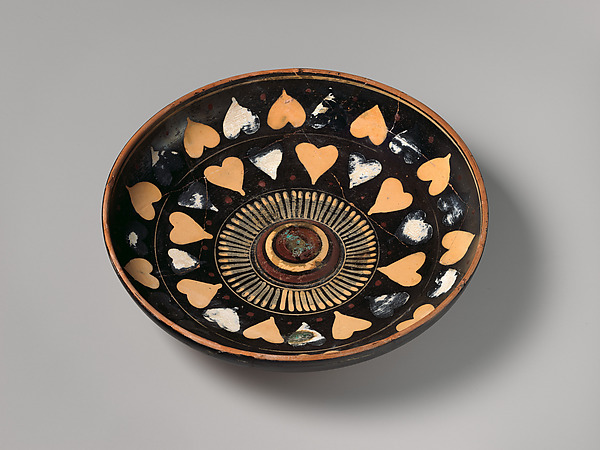 Terracotta phiale (libation bowl)