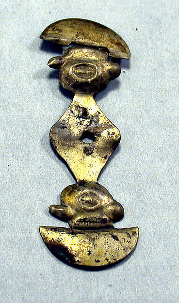 Hammered Silver Figure Ornament