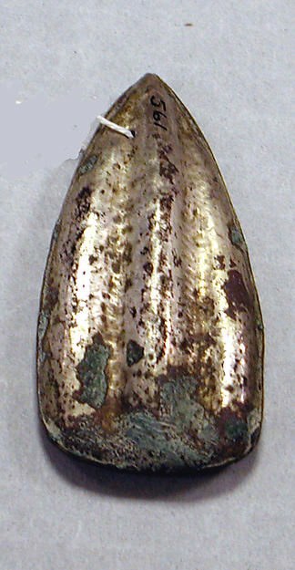 Hammered Silver Petal Ornament