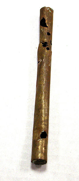 Hammered Silver Miniature Tube