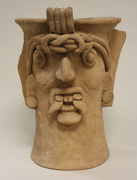 Ceramic Head Vessel