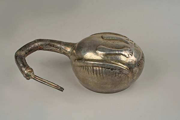 Silver Bird Vessel