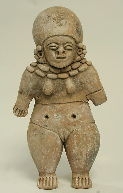 Standing Ceramic Female Figure