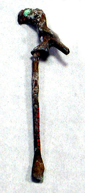 Copper Lime Spoon with Bird Top