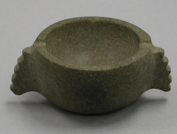 Stone Bowl with Handles
