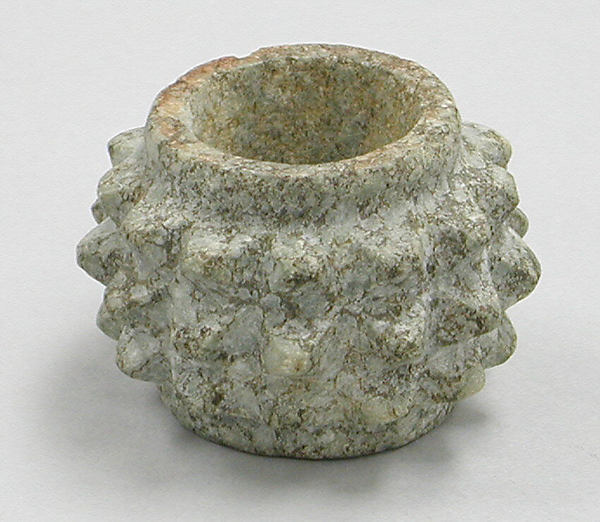 Stone Mace Head with Spikes