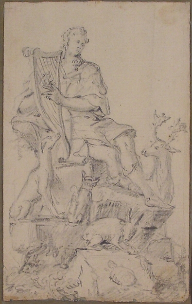 Apollo or Orpheus surrounded by Animals