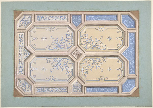 Design for Ceiling, Hôtel Hope