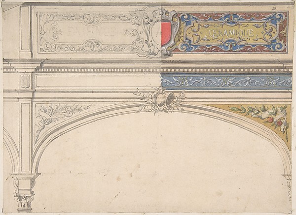 Design for Decorated Archway, Monaco Pavillion