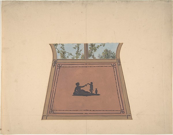 Pompeiian Design for Paneling