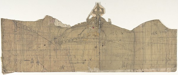 Design for a Stage Set at the Opéra, Paris