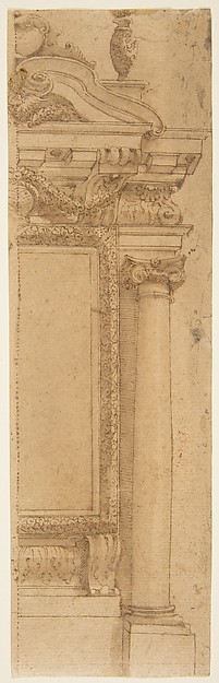 Architectural Design Presenting Two Alternate Solutions (in two fragments)