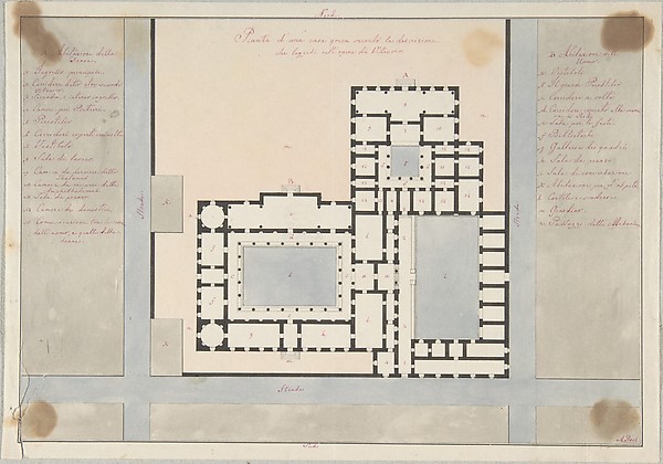 Plan of a Greek House