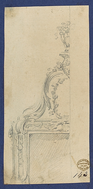 Chimneypiece, in Chippendale Drawings, Vol. I