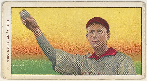 Pelty, St. Louis, American League, from the White Border series (T206) for the American Tobacco Company
