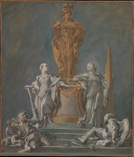 Study for a Monument to a Princely Figure