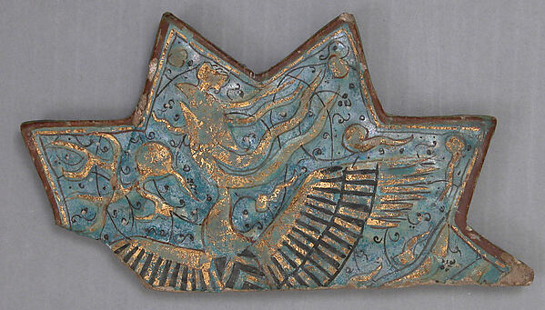 Star-Shaped Tile Fragment