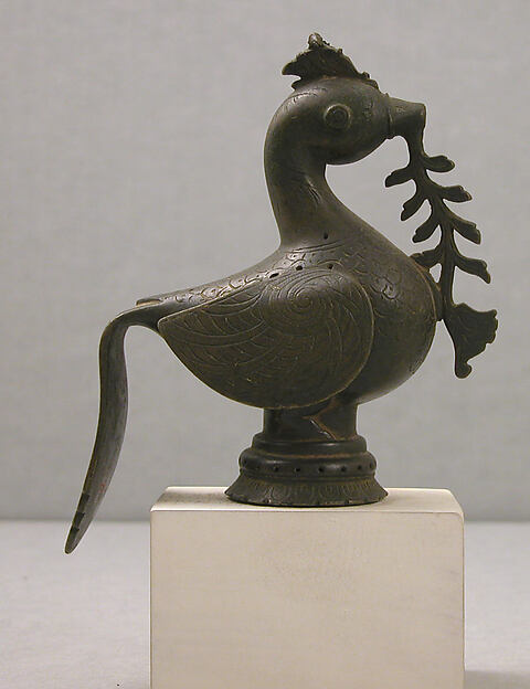 Finial in the Form of a Peacock