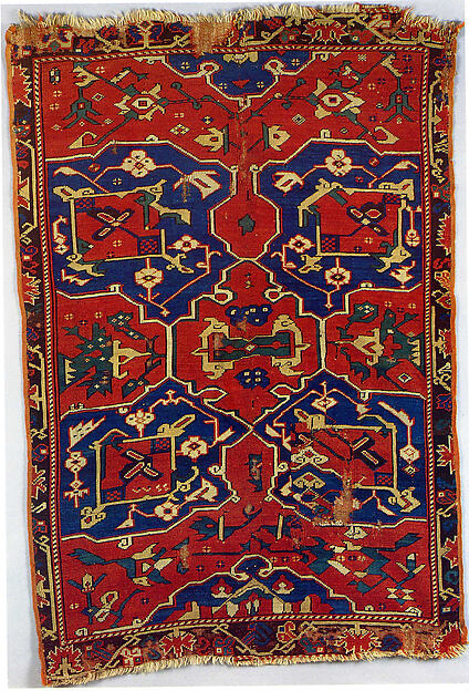 Carpet with Quatrefoil Design
