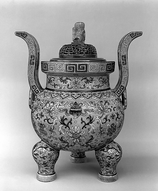 Incense Burner from a Set of Five-Piece Altar Set (Wugong)