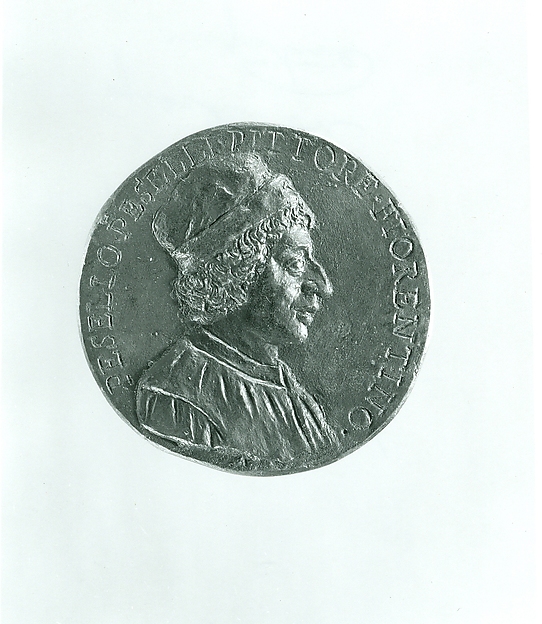 Medal: Bust of Pesello Peselli