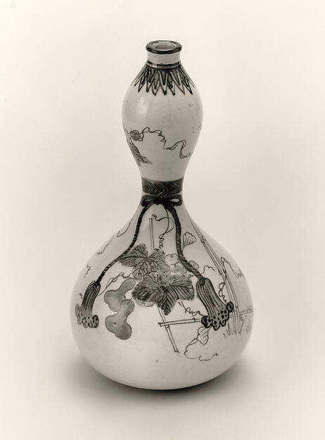 Sake Bottle in the Shape of a Gourd