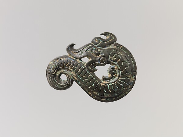 Appliqué in the Form of a Dragon