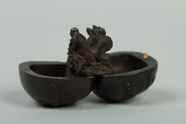 Netsuke Containing Dragon and Figures