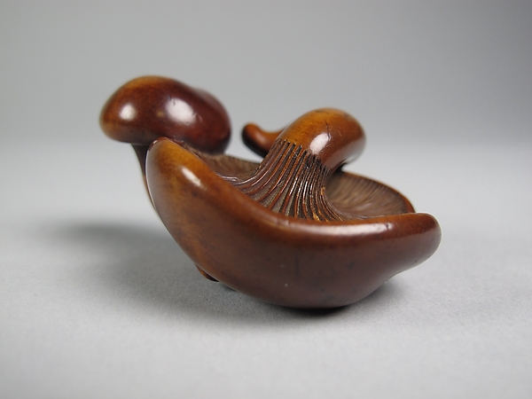 Netsuke of Mushrooms