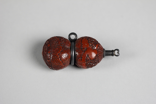 Netsuke of Double-Gourd Shape