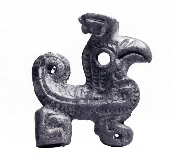 Hairpin finial