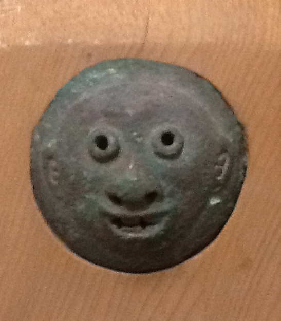 Plaque with Anthropomorphic Face