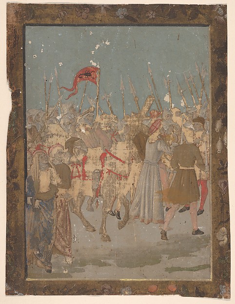 The Bearing of the Cross, from Life of the Virgin and Christ