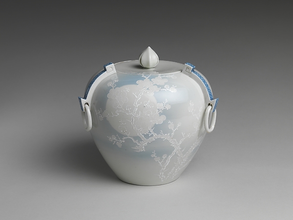 Water Jar with Plum Tree