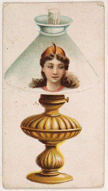 Lamp, from the Novelties series (N228, Type 5) issued by Kinney Bros.