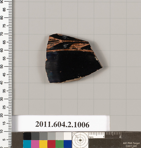 Terracotta fragment of an oinochoe (jug)