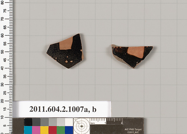 Terracotta fragments of oinochoai (jugs)