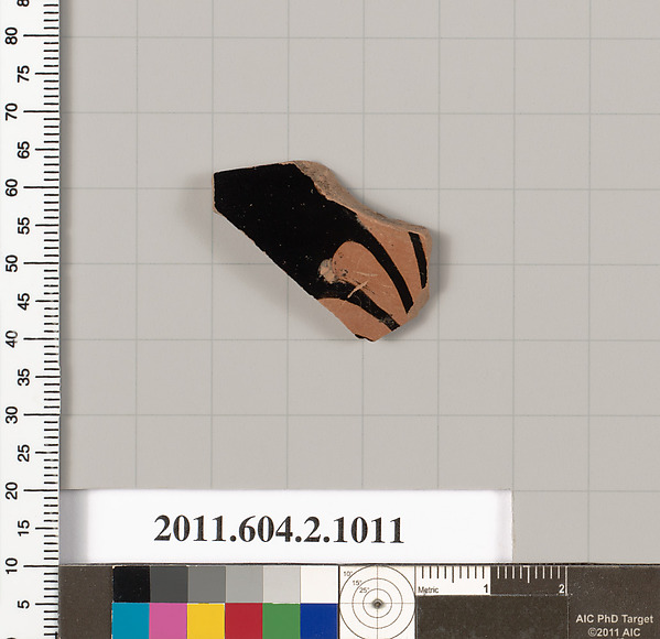 Terracotta fragment of an oinochoe (jug)