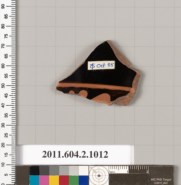 Terracotta fragment of an oinochoe (jug)