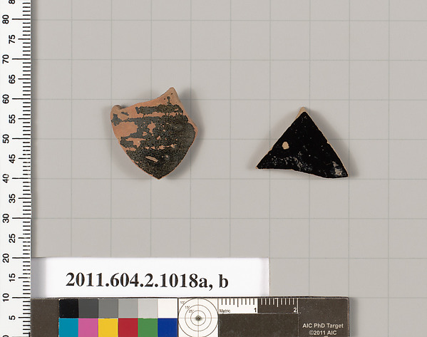Terracotta fragments of oinochoai (jugs)