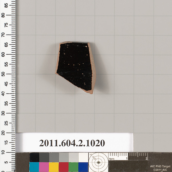 Terracotta rim fragment of an oinochoe (jug)?