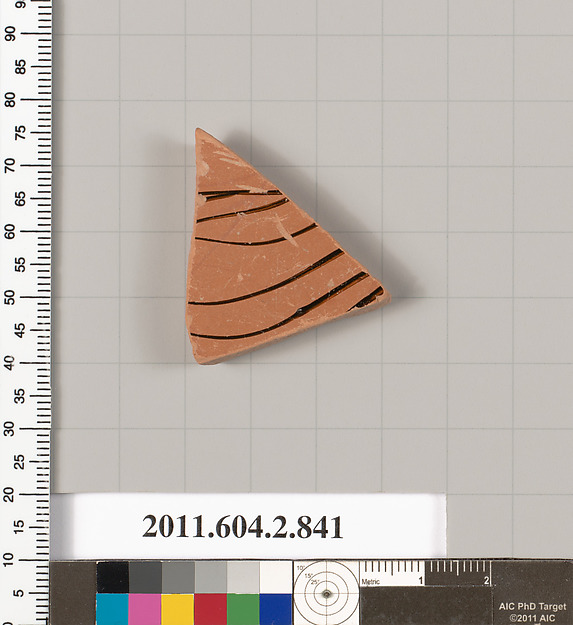 Terracotta fragment of a bell-krater (bowl for mixing wine and water)
