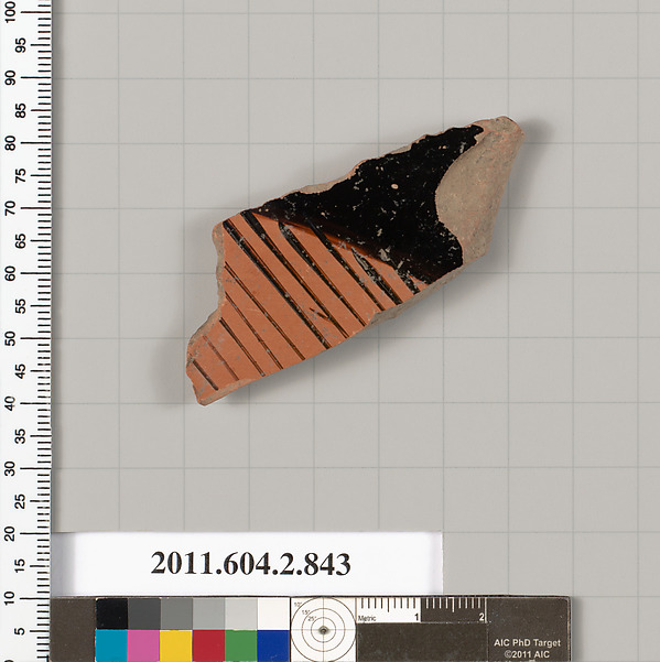 Terracotta fragment of a bell-krater (bowl for mixing wine and water)
